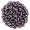 Superduo 2,5X5 mm Matte Nebula - Opaque Amethyst 10 gr