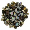 Superduo 2,5X5 mm Matte Vitral Smokey Topaz 10 gr