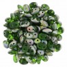 Superduo 2,5X5 mm Matte Green - Vitral 10 gr