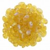 Superduo 2,5X5 mm Matte - Medium Topaz AB 10 gr