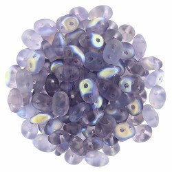 Superduo 2,5X5 mm Matte - Tanzanite AB 10 gr