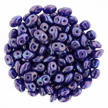 Superduo 2,5X5 mm Nebula - Opaque Blue 10 gr