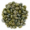 Superduo 2,5X5 mm  Nebula - Opaque Olivine 10 gr