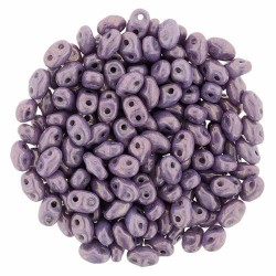 Superduo 2,5X5 mm  Luster - Opaque Amethyst 10 gr