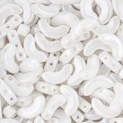 Arcos® par Puca® 5x10 mm Opaque White Ceramic Look 10 gr