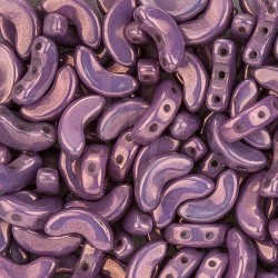 Arcos® par Puca® 5x10 mm Opaque Mix Amethyst Gold Ceramic Look 10 gr