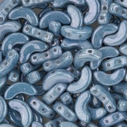 Arcos® par Puca® 5x10 mm Opaque Blue Ceramic Look 10 gr