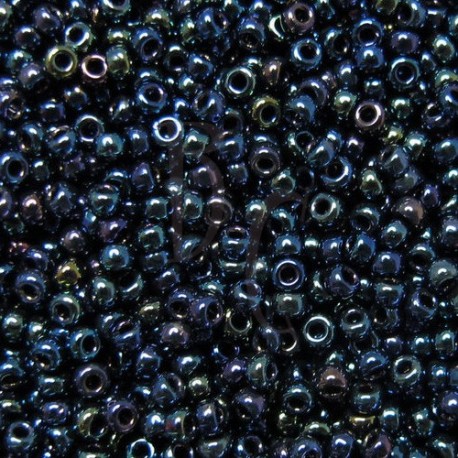 Rocaille 8/0 0452 Metallic Dark Blue Iris 250 gr