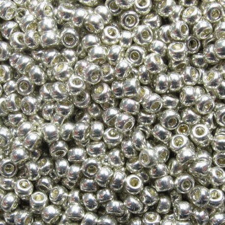 Rocaille 8/0 1051 (0181) Galvanized Silver 250 gr